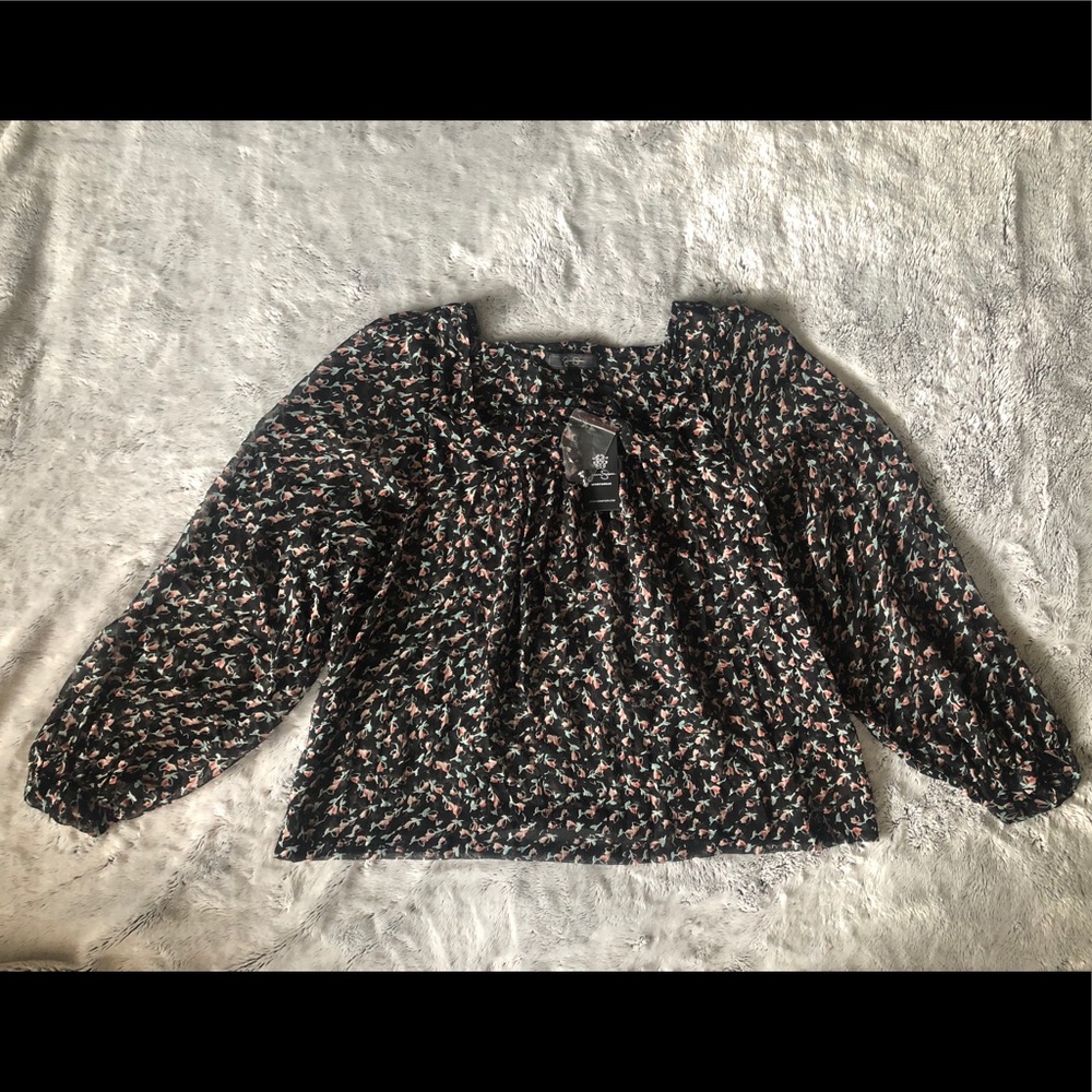 NWT Jessica Simpson Floral Shirt